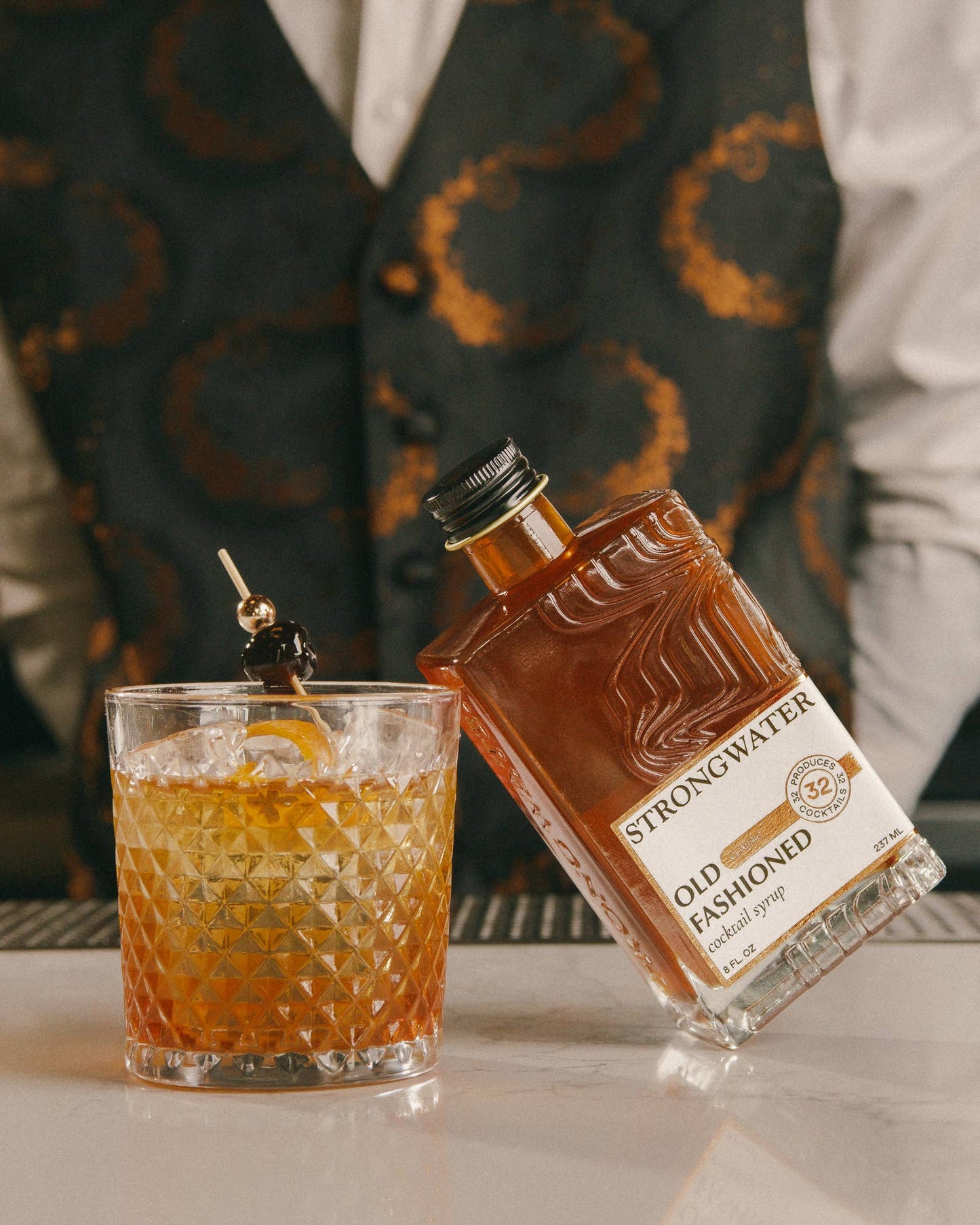 Old Fashioned Cocktail Mixer Syrup