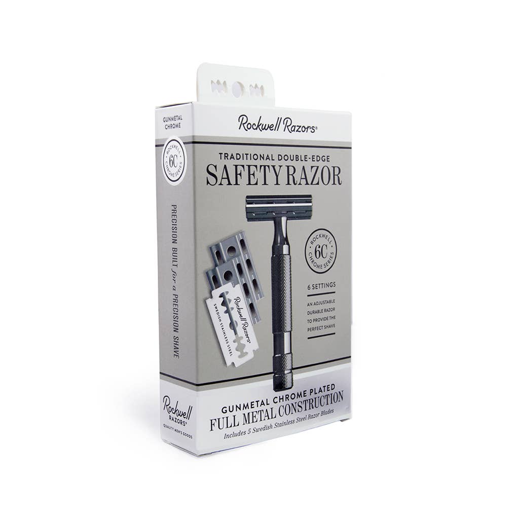 Rockwell 6C Razor: White Chrome