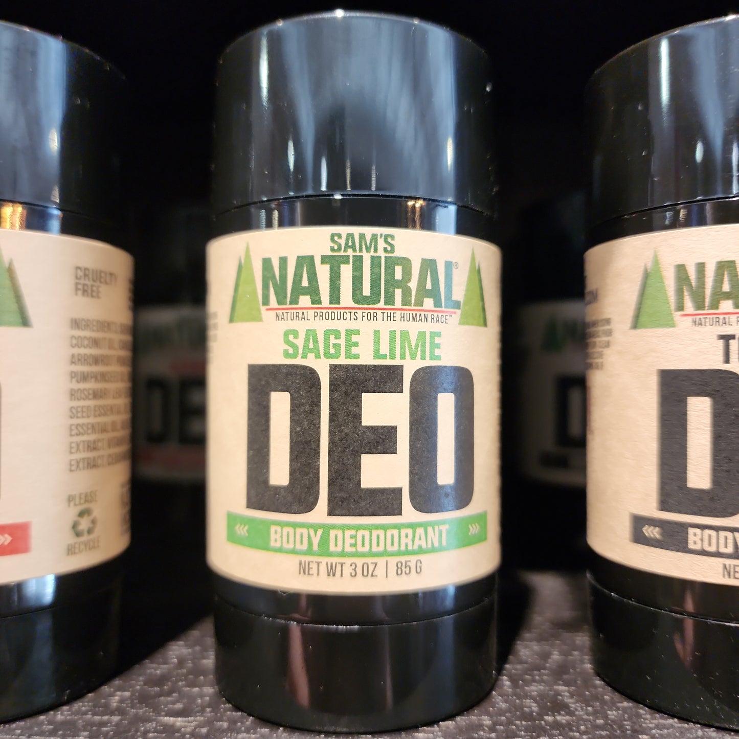 Sam's Natural Sage Lime Deodorant