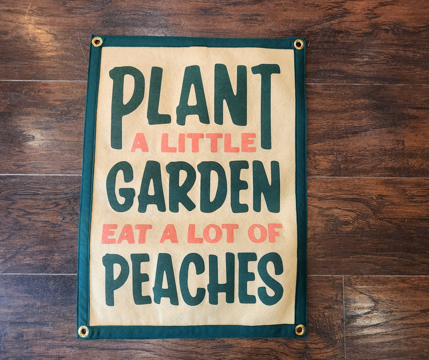 Oxford Pennant x John Prine - Plant a little Garden camp flag
