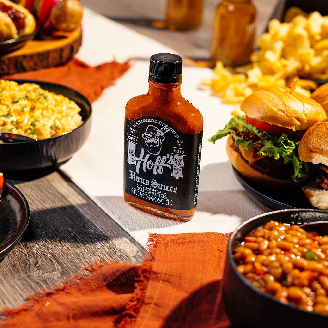 Haus Sauce Hot Sauce - 6.7oz Flask - Featured on Hot Ones!