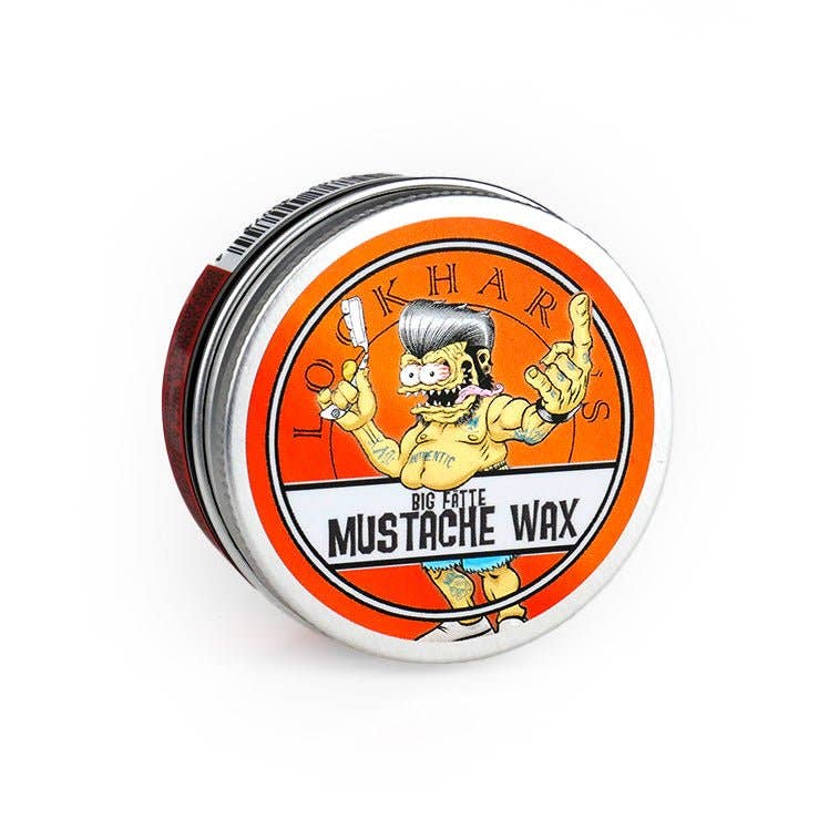 Lockhart's Big Fatte Heavy Mustache Wax: White