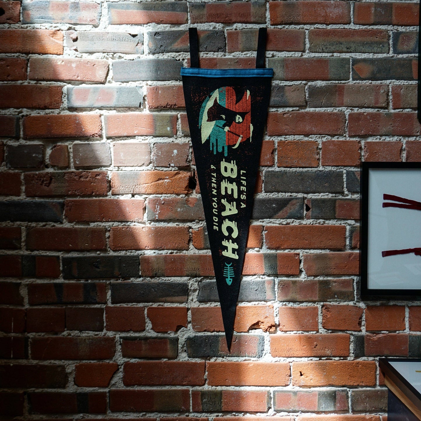 Life's a Beach Pennant • Charlie Wagers x Oxford Pennant Original