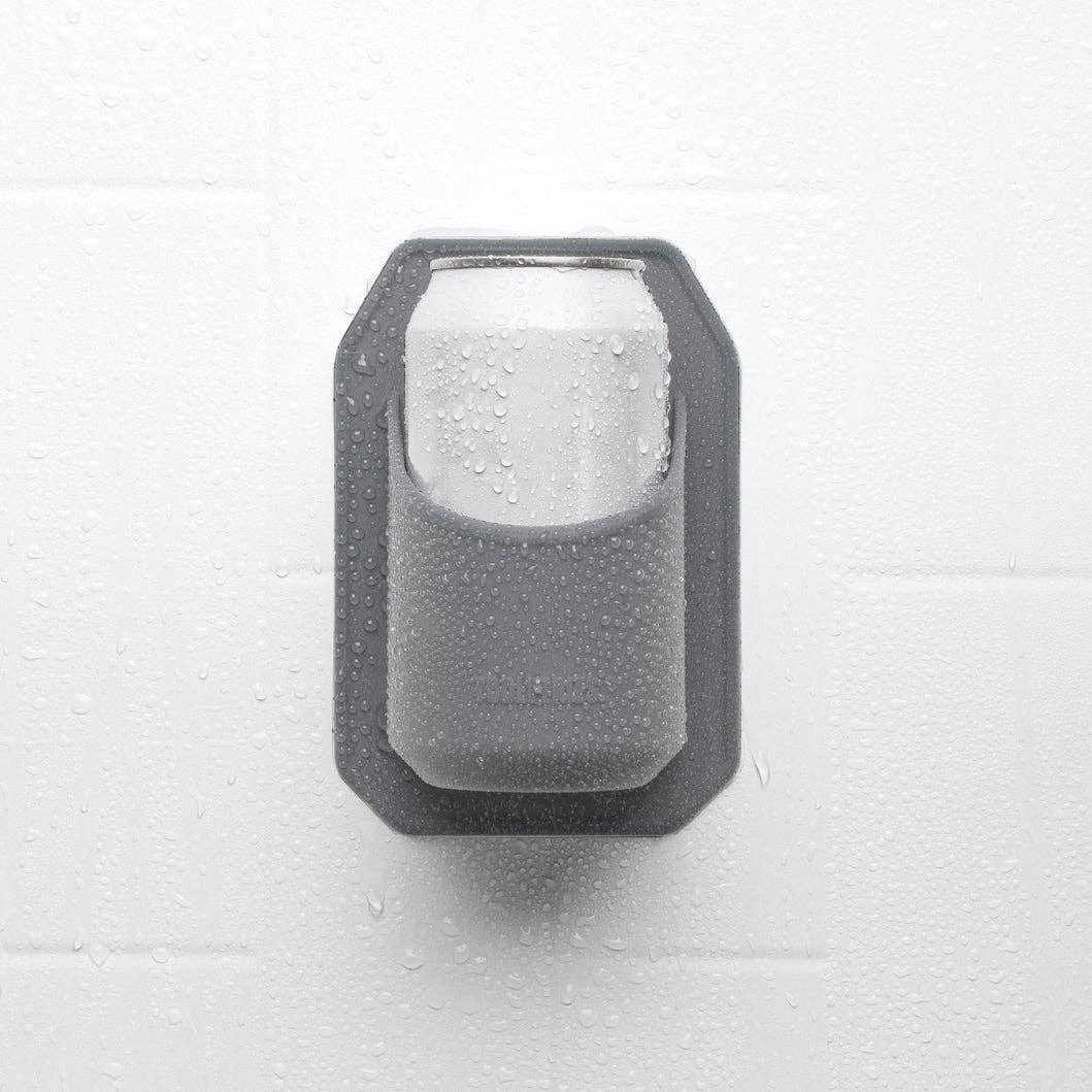 Shower Drink Holder | Bathroom Beverage Holder: Charcoal