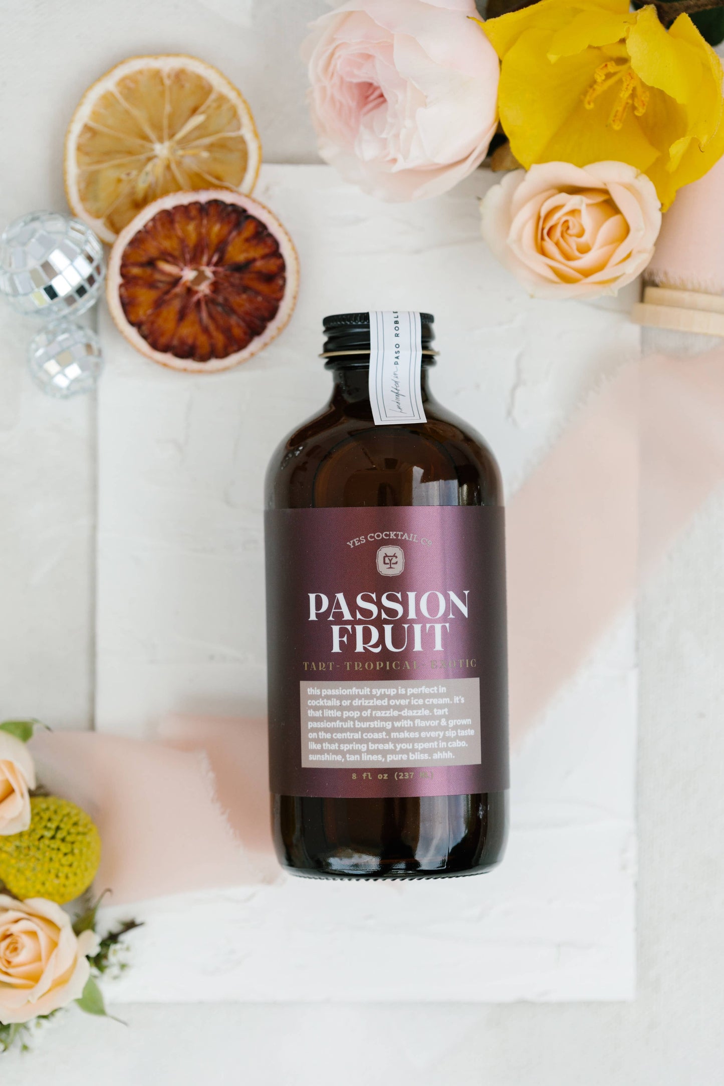 Passionfruit Syrup: 8 oz