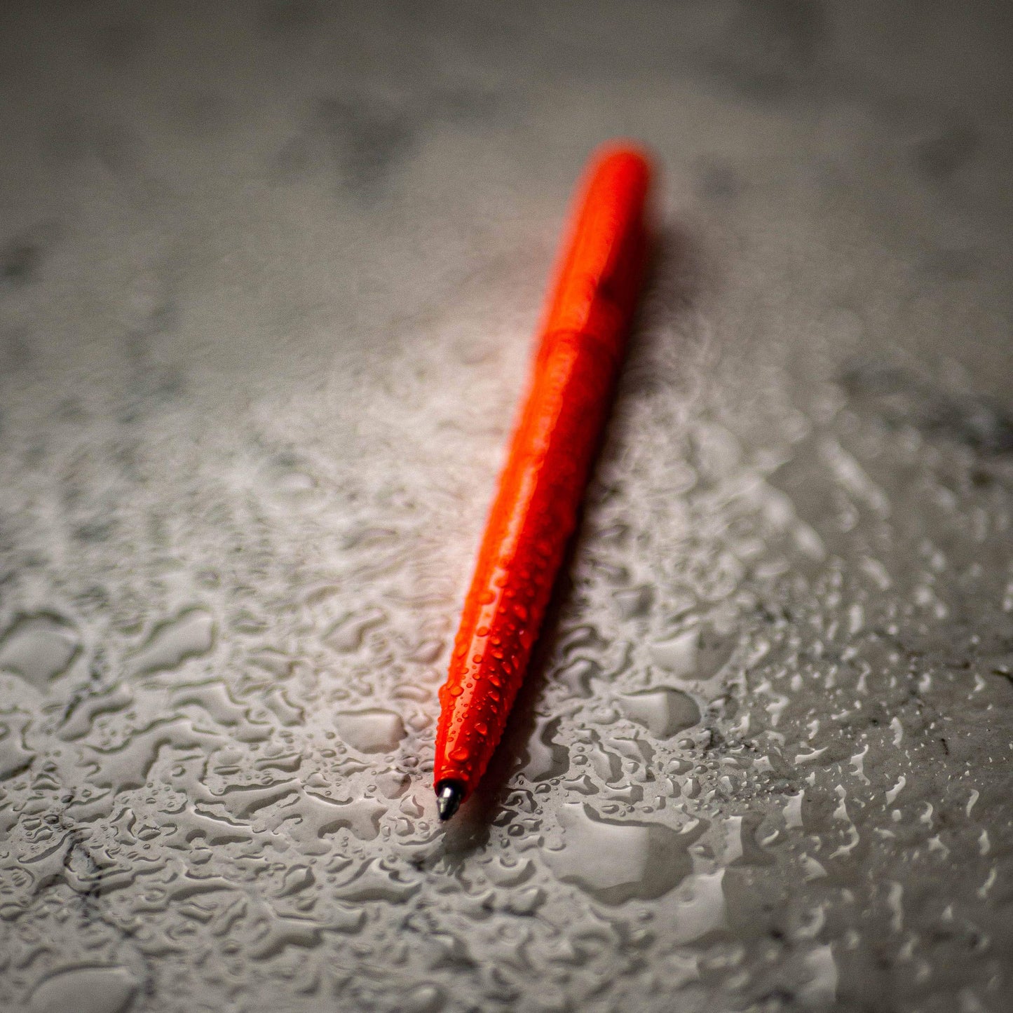 Rite in the Rain All-Weather Metal Clicker Pen, Orange