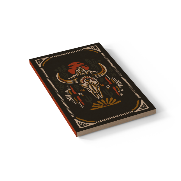 RaycoDesign — Desert Skull Kraft Layflat Notebook KLC2312KL