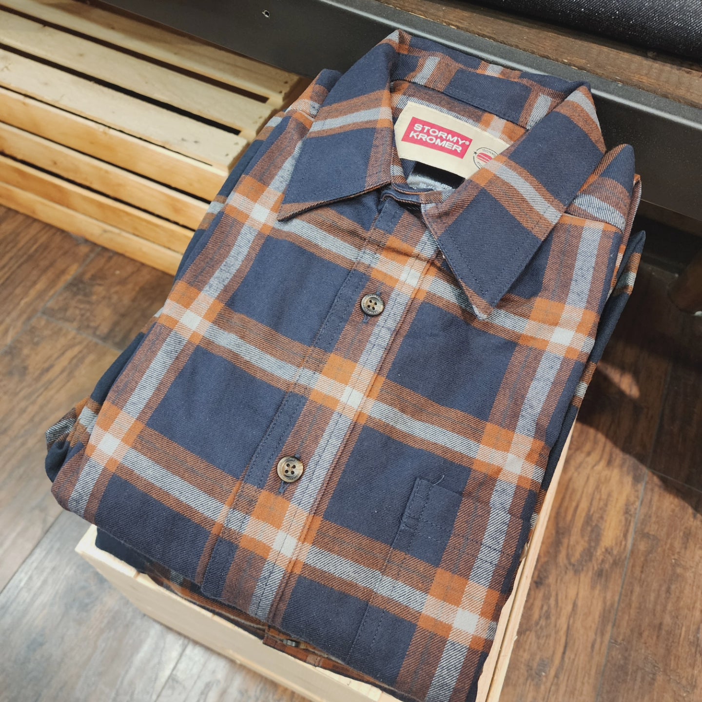 Stormy Kromer - The Flannel Shirt - Campfire