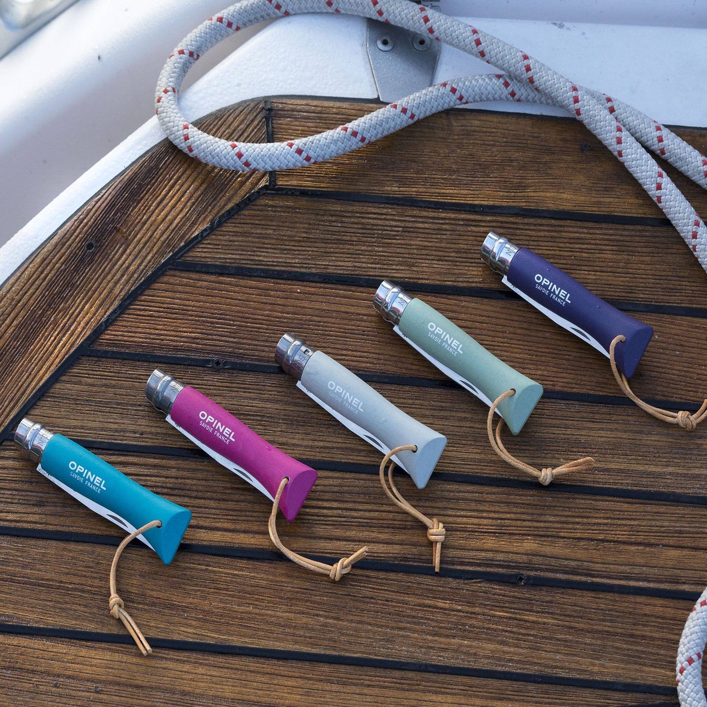 No.06 Colorama Stainless Folding Knives: Cloud