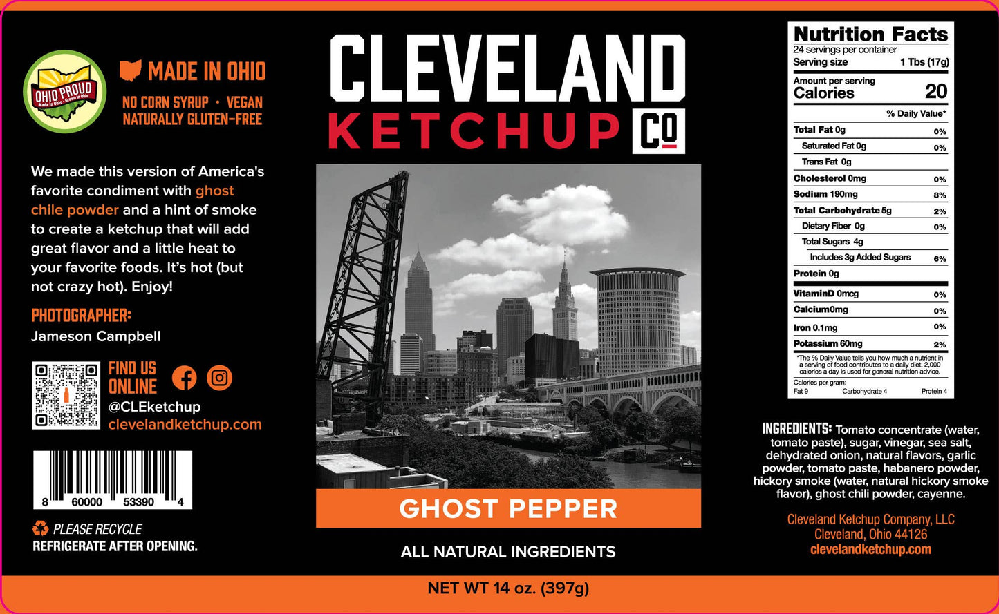 Cleveland Ketchup - Ghost Pepper Ketchup