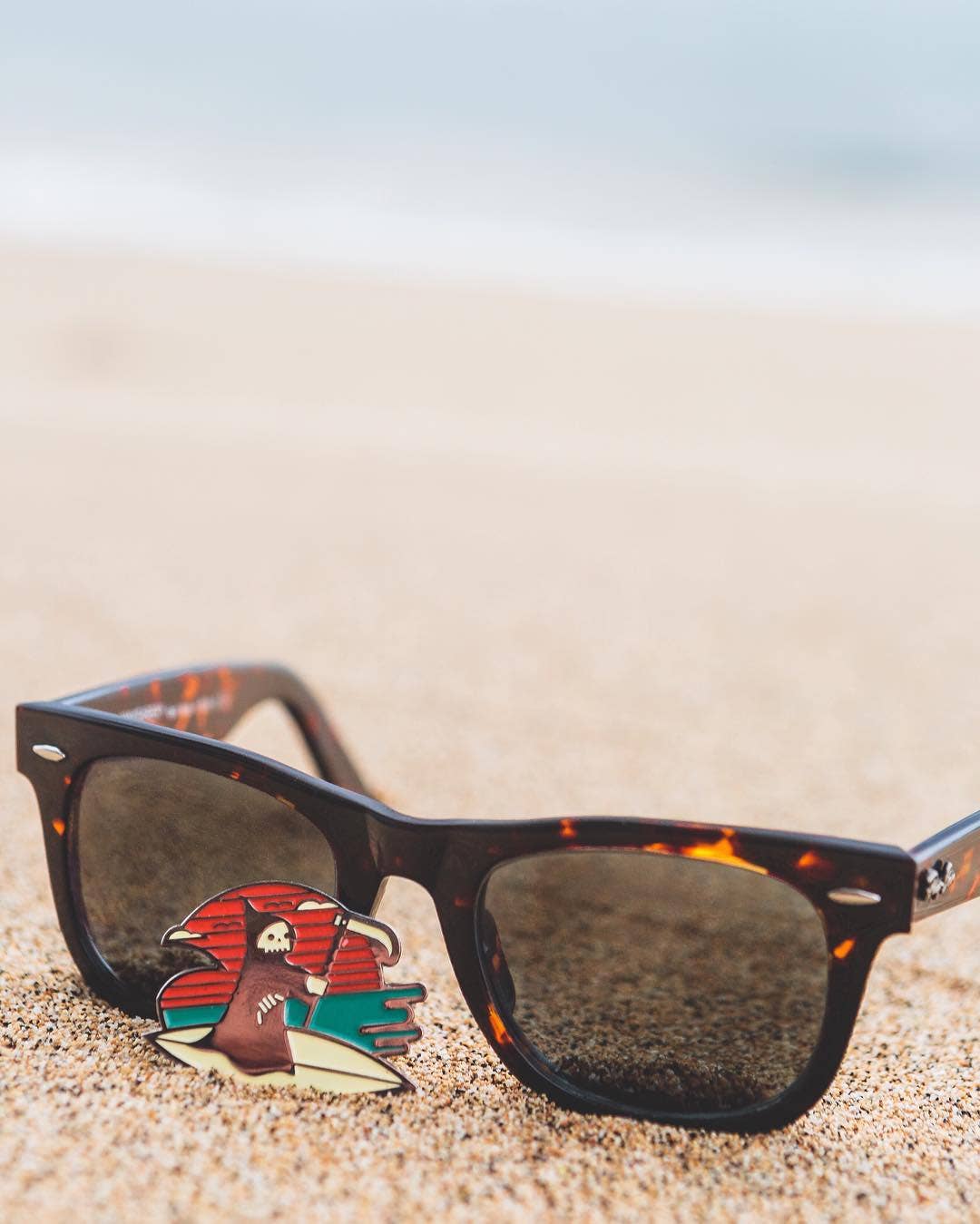 Life's a Beach Pin