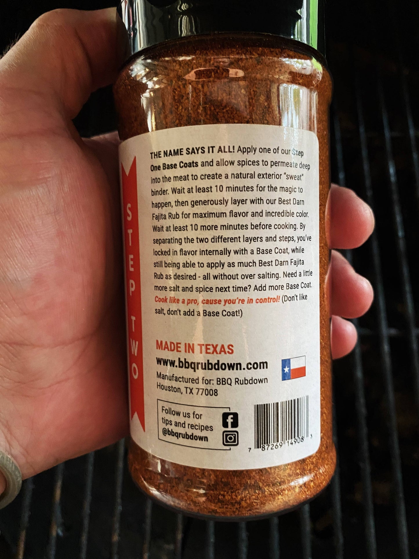 Best Darn Fajita Rub - Step Two