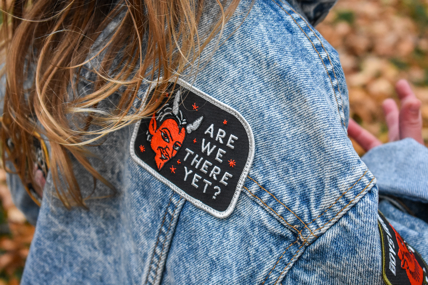 Are We There Yet? Embroidered Patch