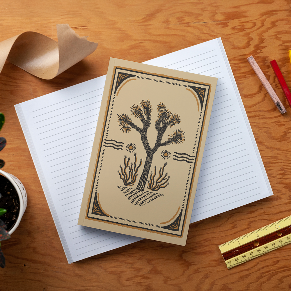 Desert Sunrise Kraft Classic Layflat Notebook KLC2313KL