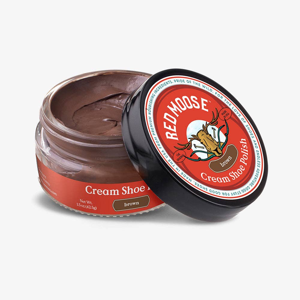 Cream Shoe Polish: Dark Brown