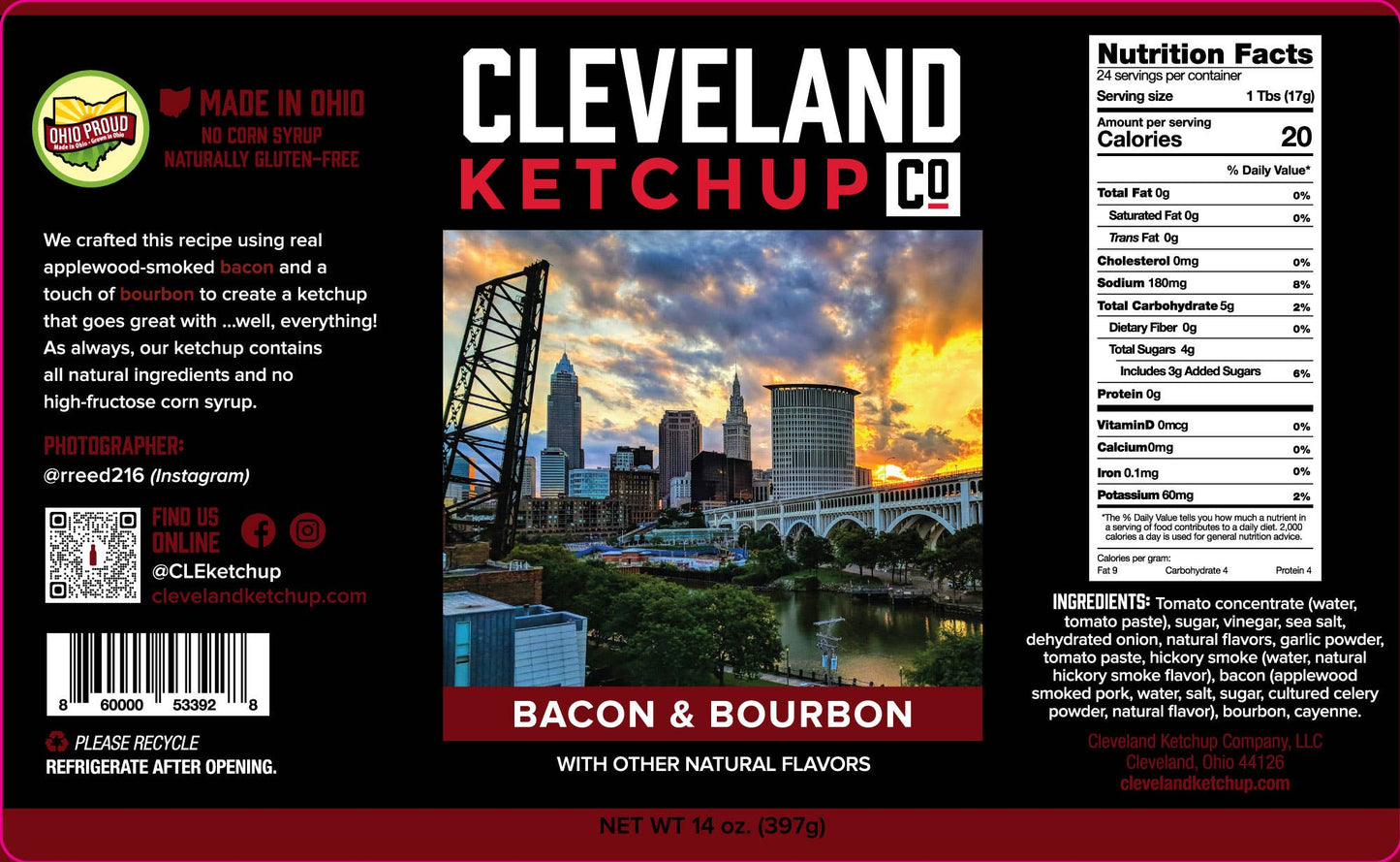 Cleveland Ketchup - Bacon & Bourbon Ketchup