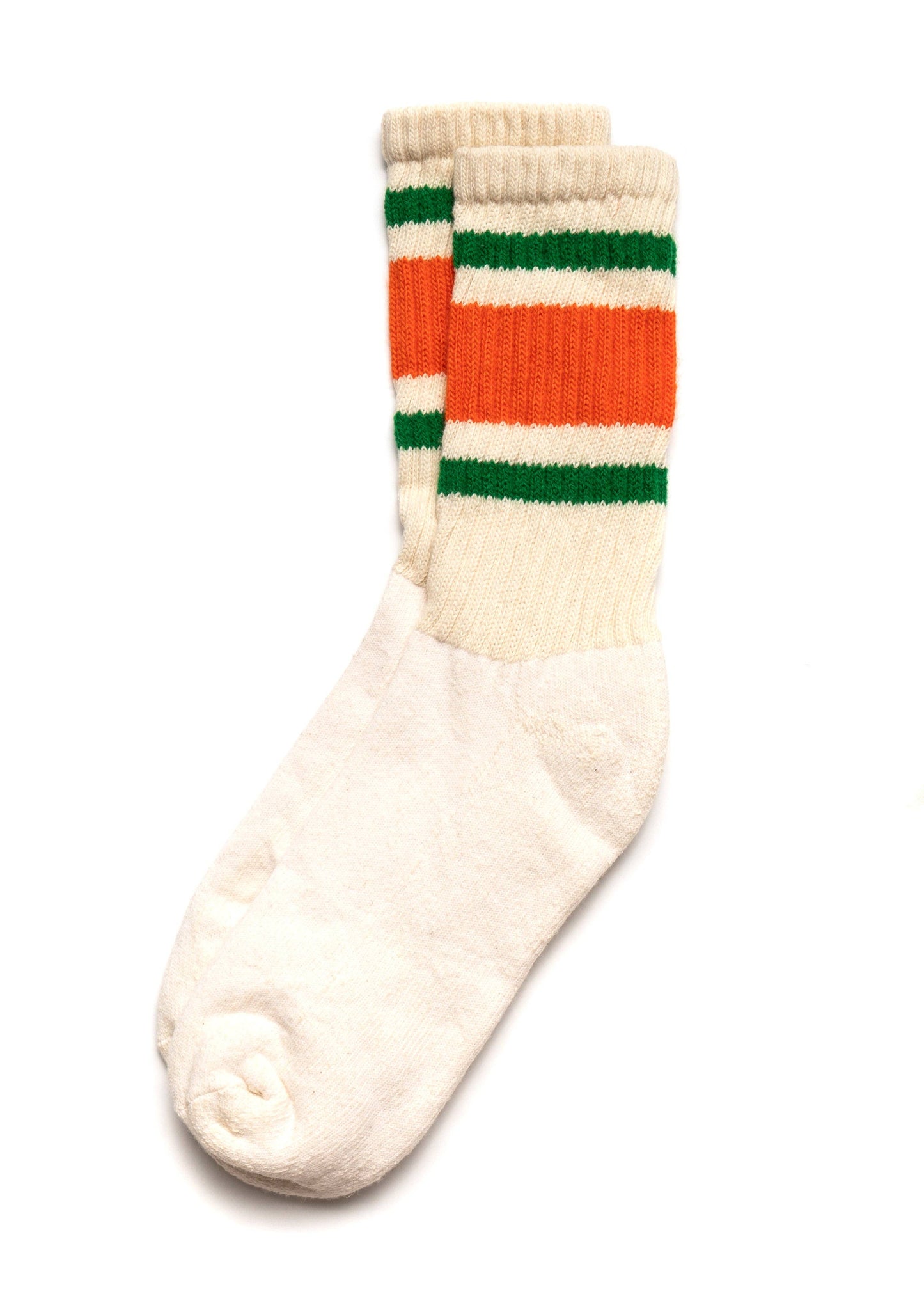 The Retro Stripe: Forest/amber / One Size