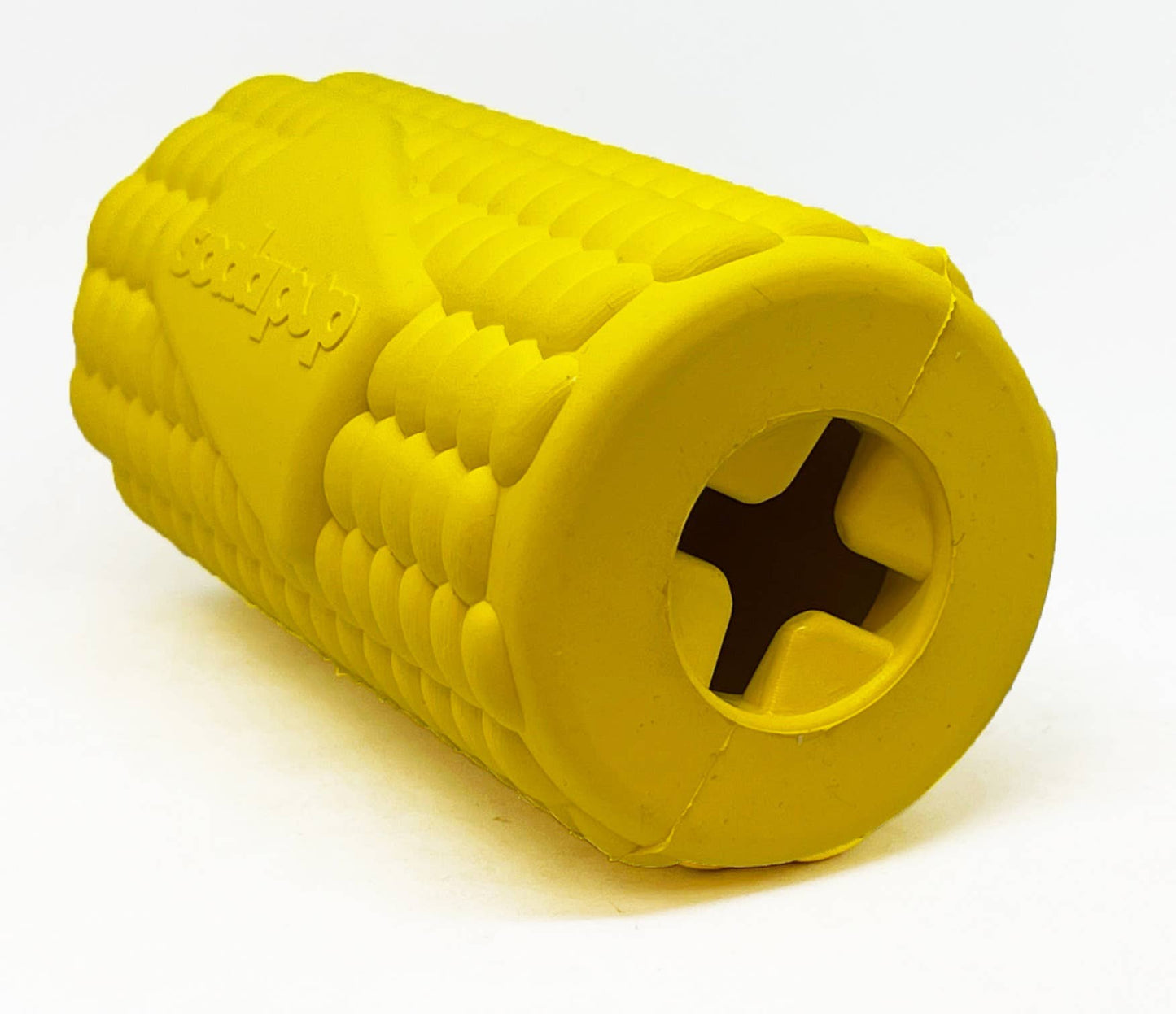 Corn on the Cob Treat Dispenser - Yellow: Medium