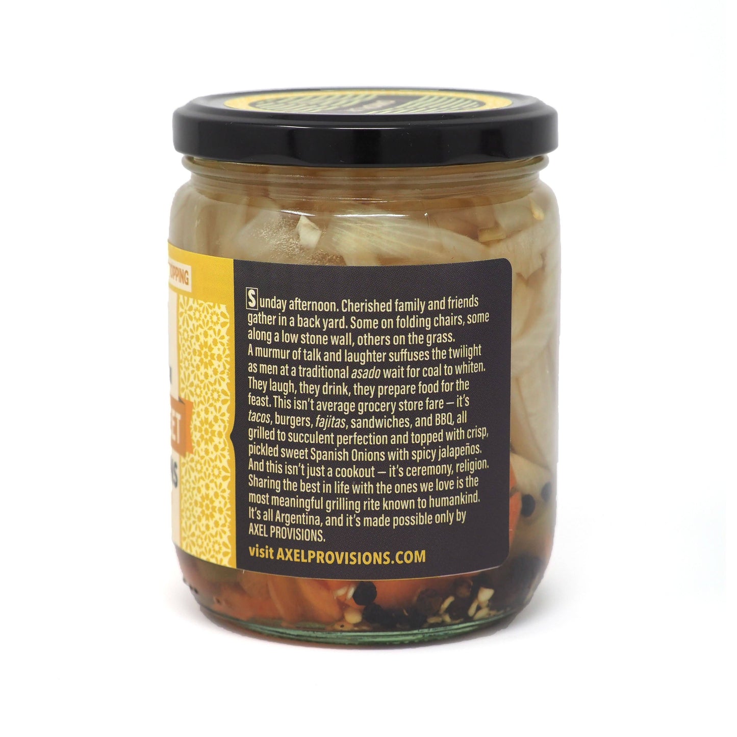 Pickled Sweet Spanish Onions with Jalapeño
