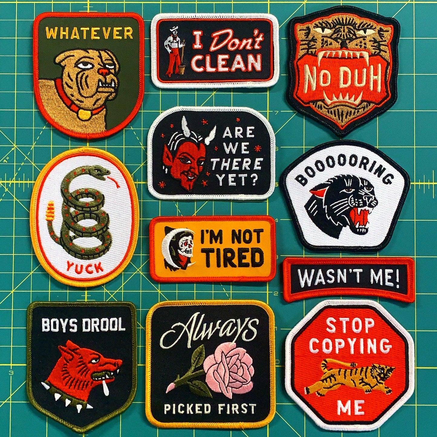 Are We There Yet? Embroidered Patch