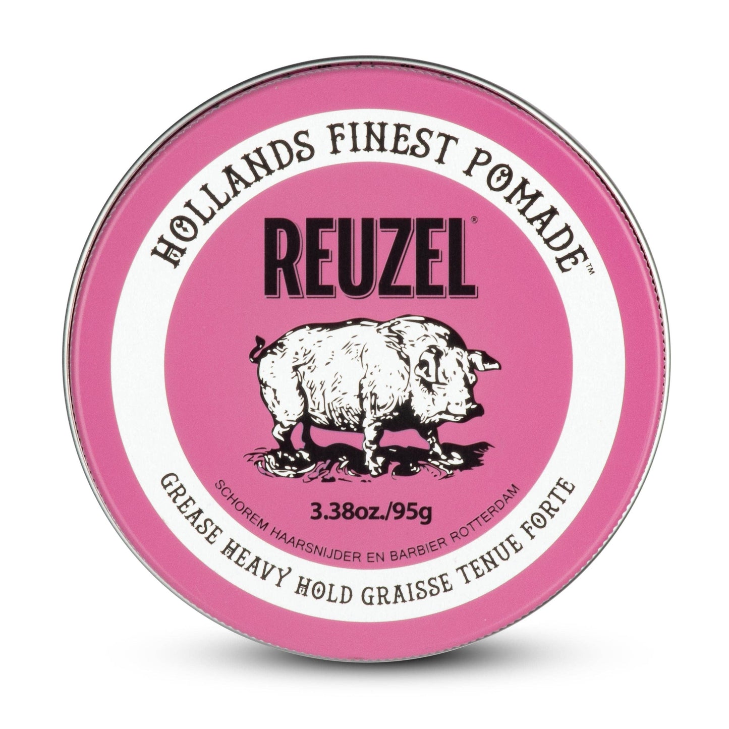 Pink Pomade Grease: 3.38 oz / 95 g