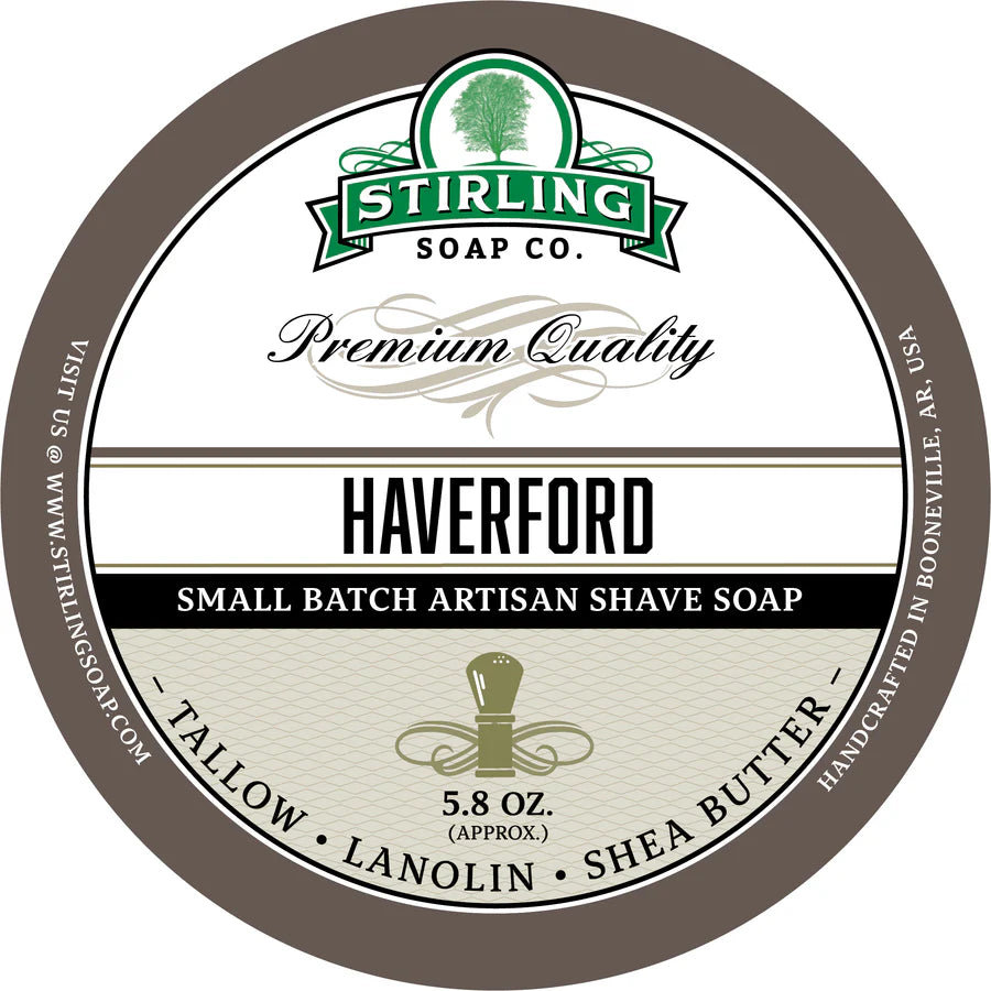 Stirling Soap Co. - Haverford - Shaving Soap