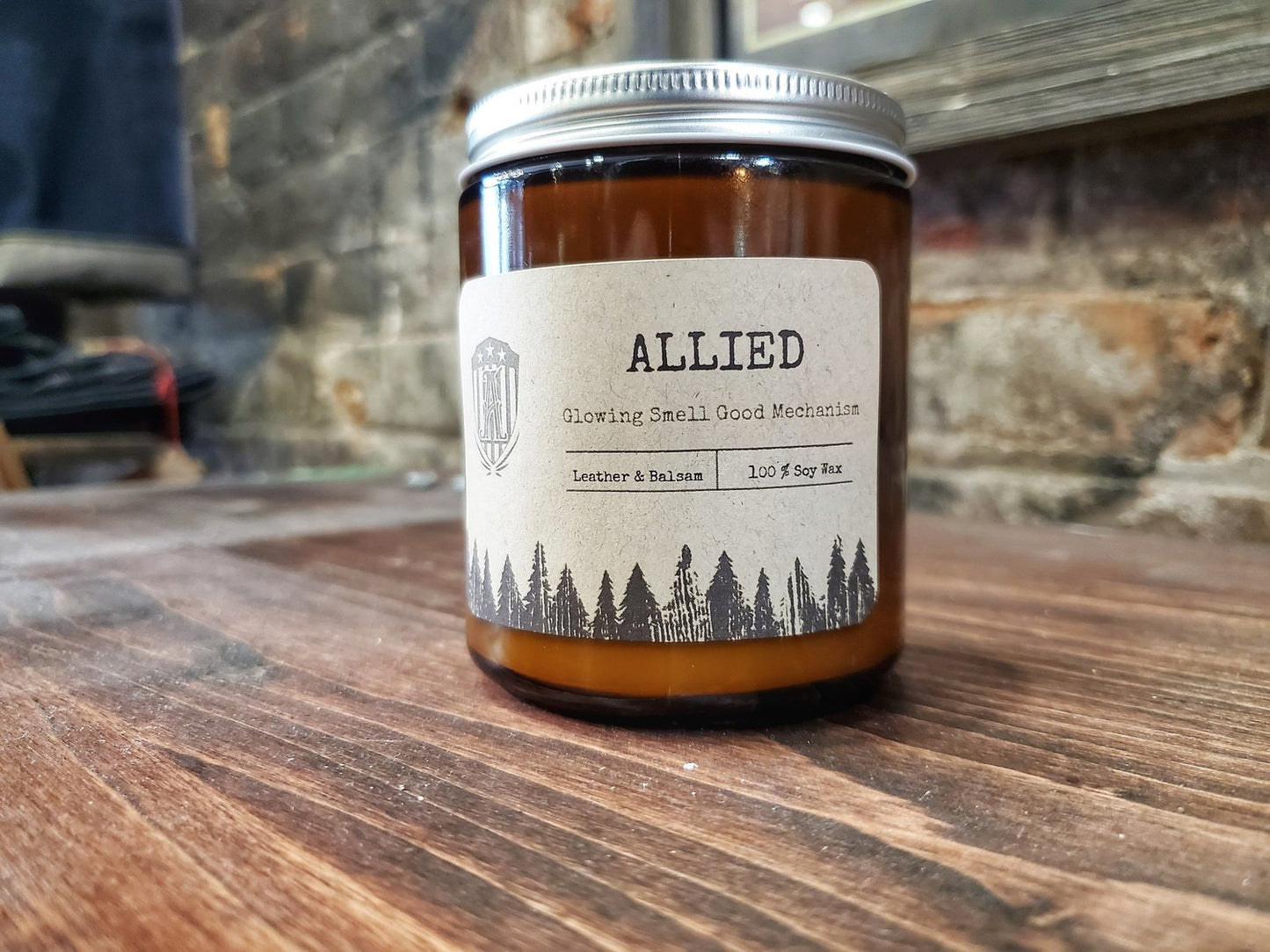 Candles - Leather & Balsam