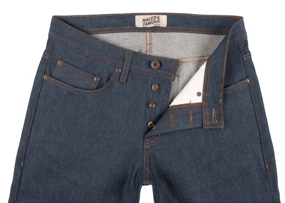 Naked and Famous - Natural Indigo Selvedge - Weird Guy