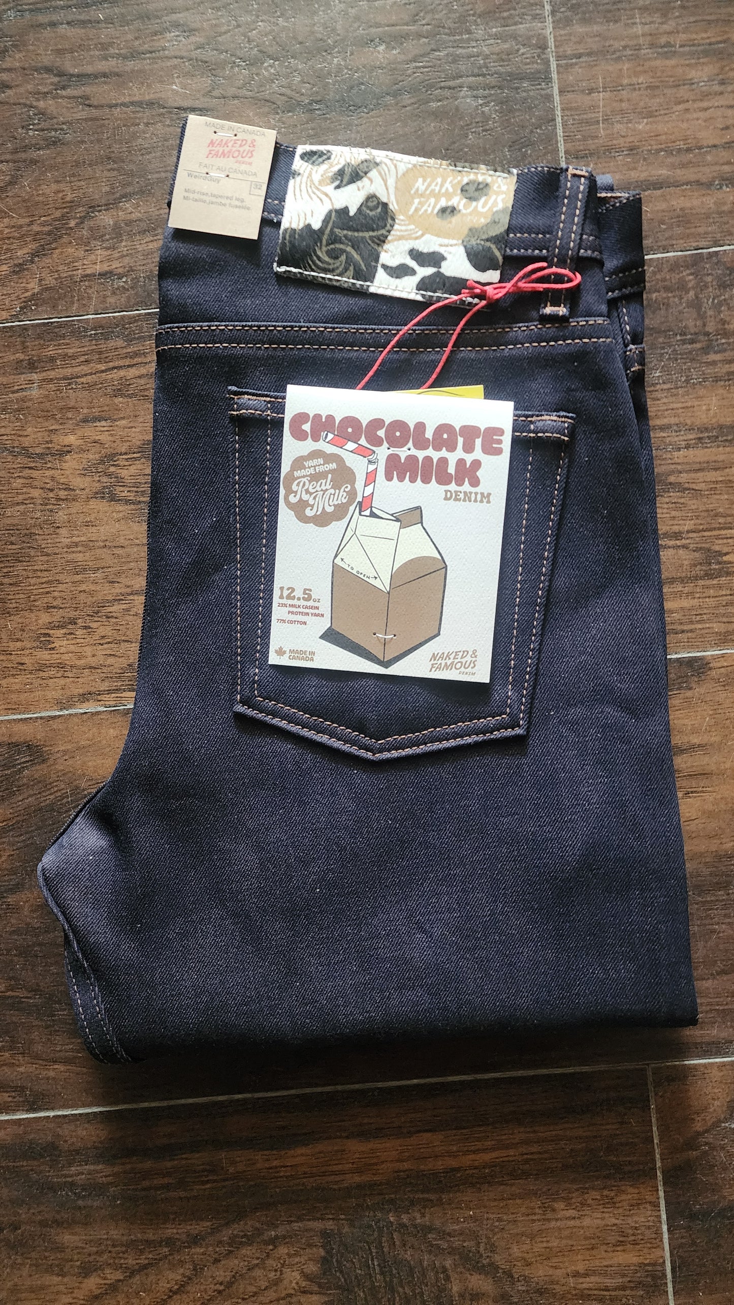Chocolate Milk Selvedge - Weird Guy - Naked and Famous Denim
