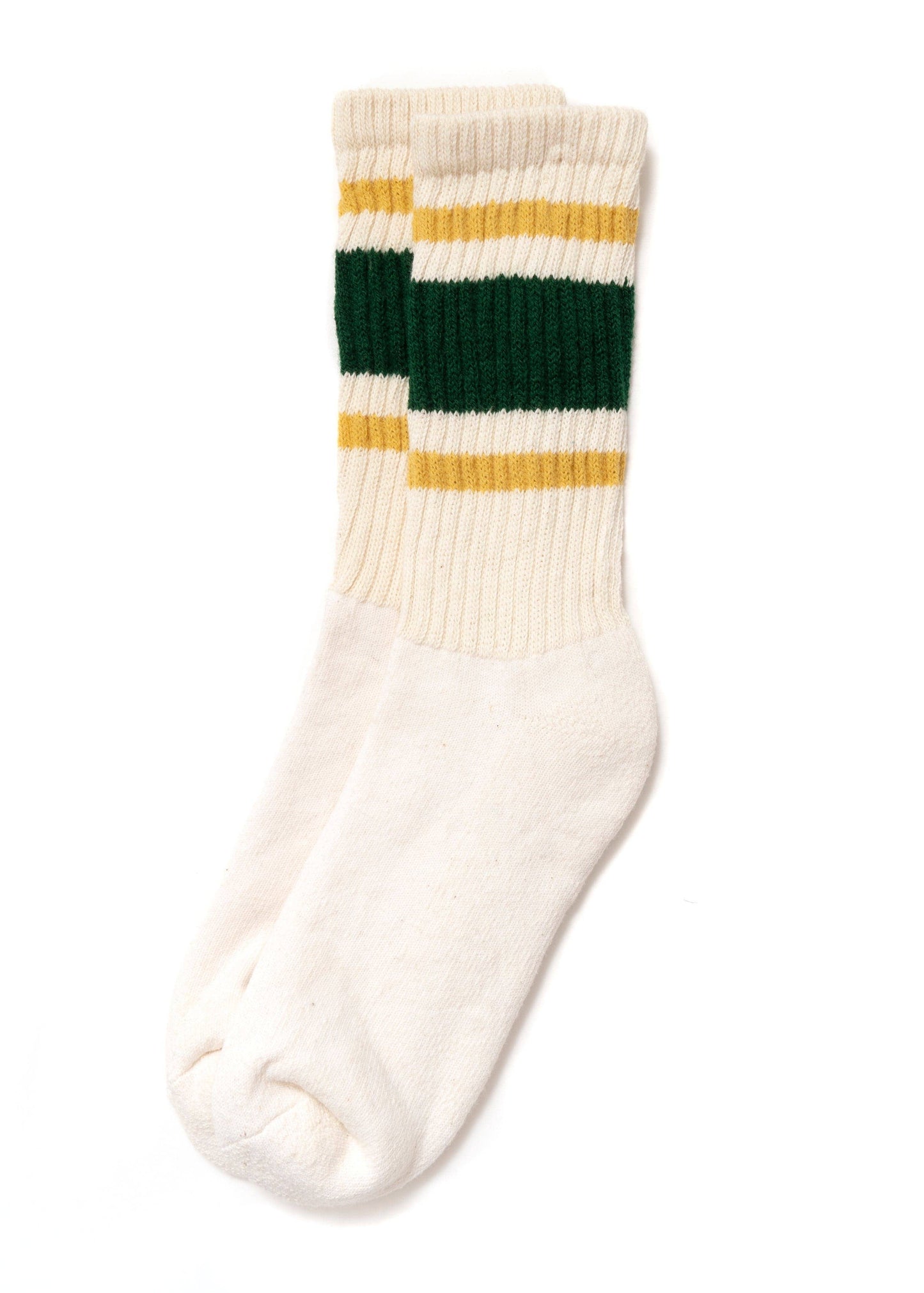 The Retro Stripe: Forest/amber / One Size