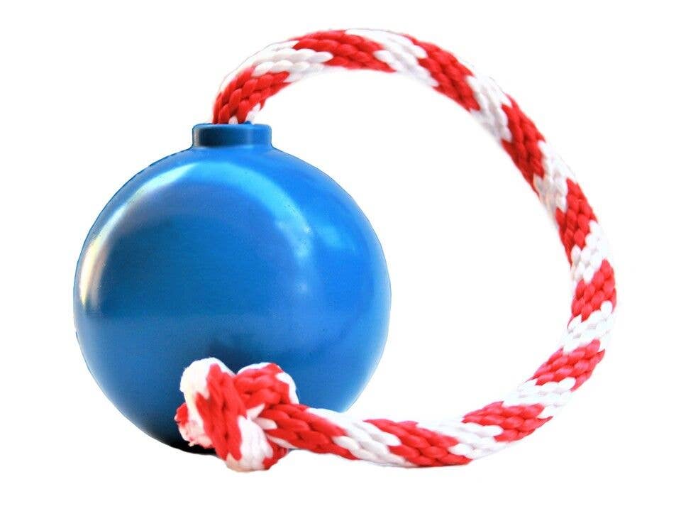USA-K9 Cherry Bomb - Chew Toy - Reward Toy: Blue / Medium