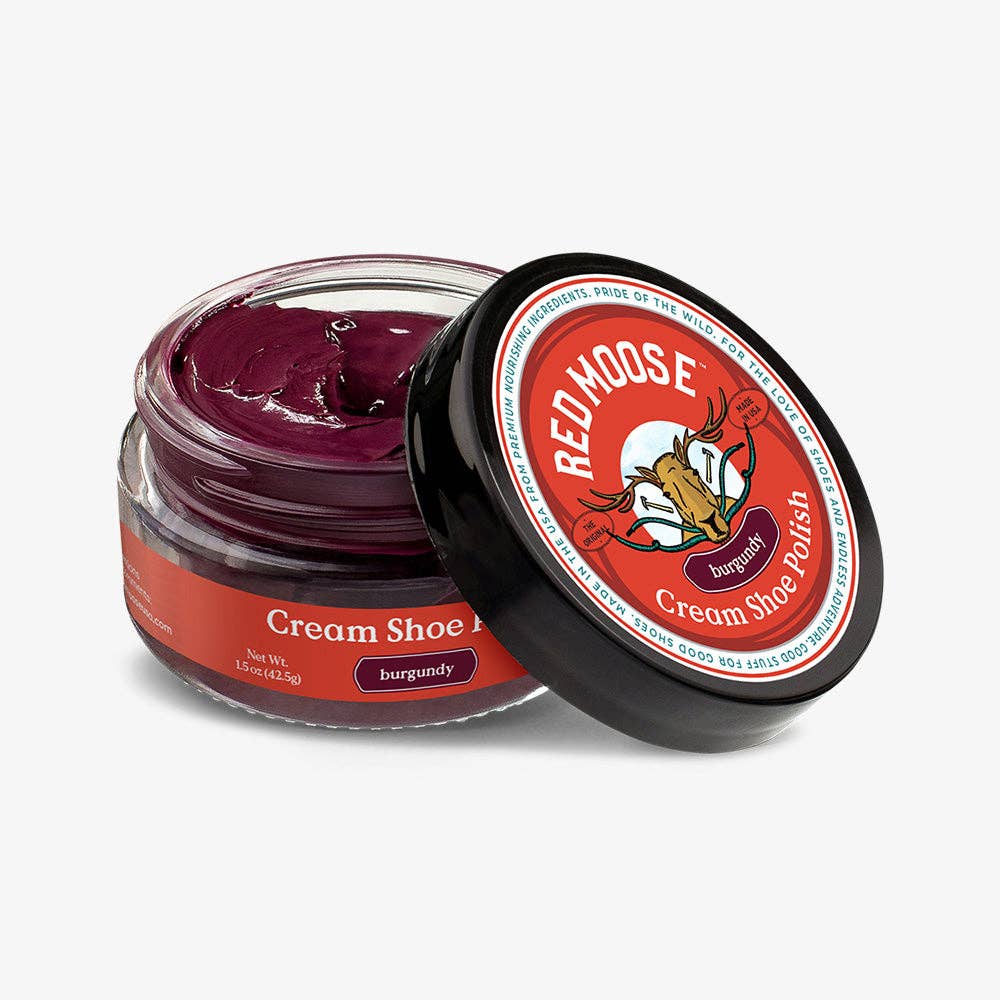 Cream Shoe Polish: Burgundy
