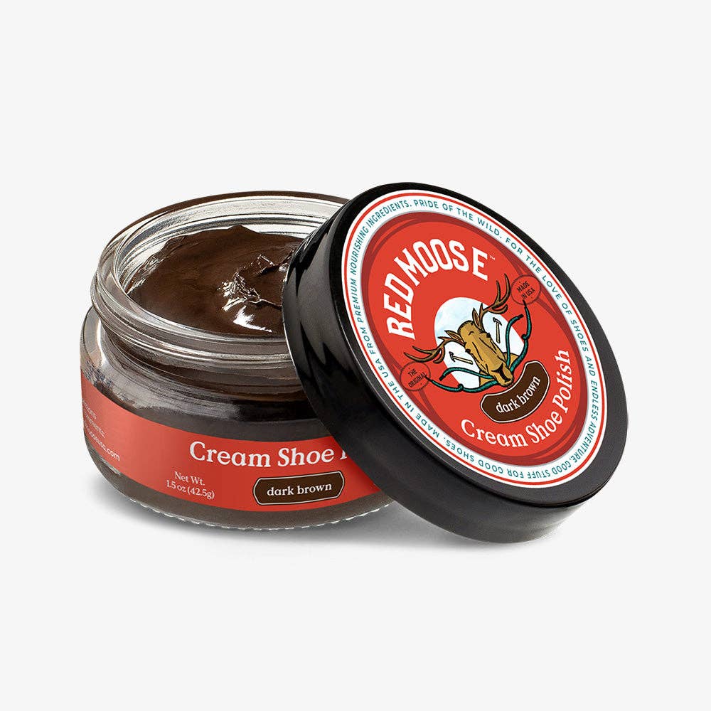 Cream Shoe Polish: Dark Brown