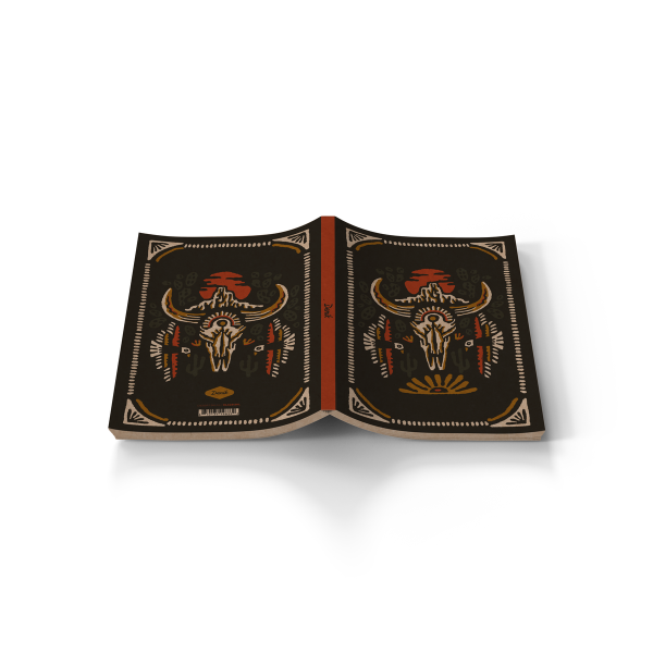 RaycoDesign — Desert Skull Kraft Layflat Notebook KLC2312KL