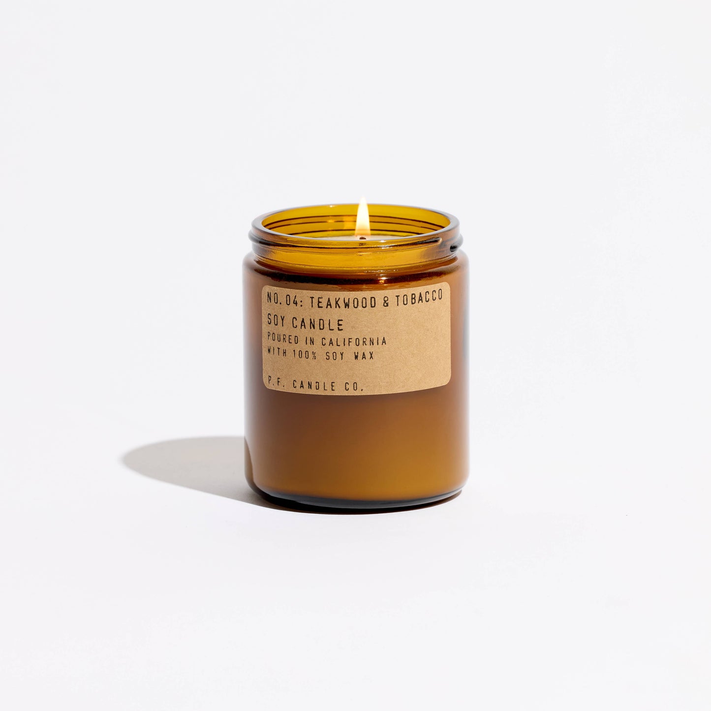 Teakwood & Tobacco - 7.2 oz Standard Soy Candle: 7.2 oz