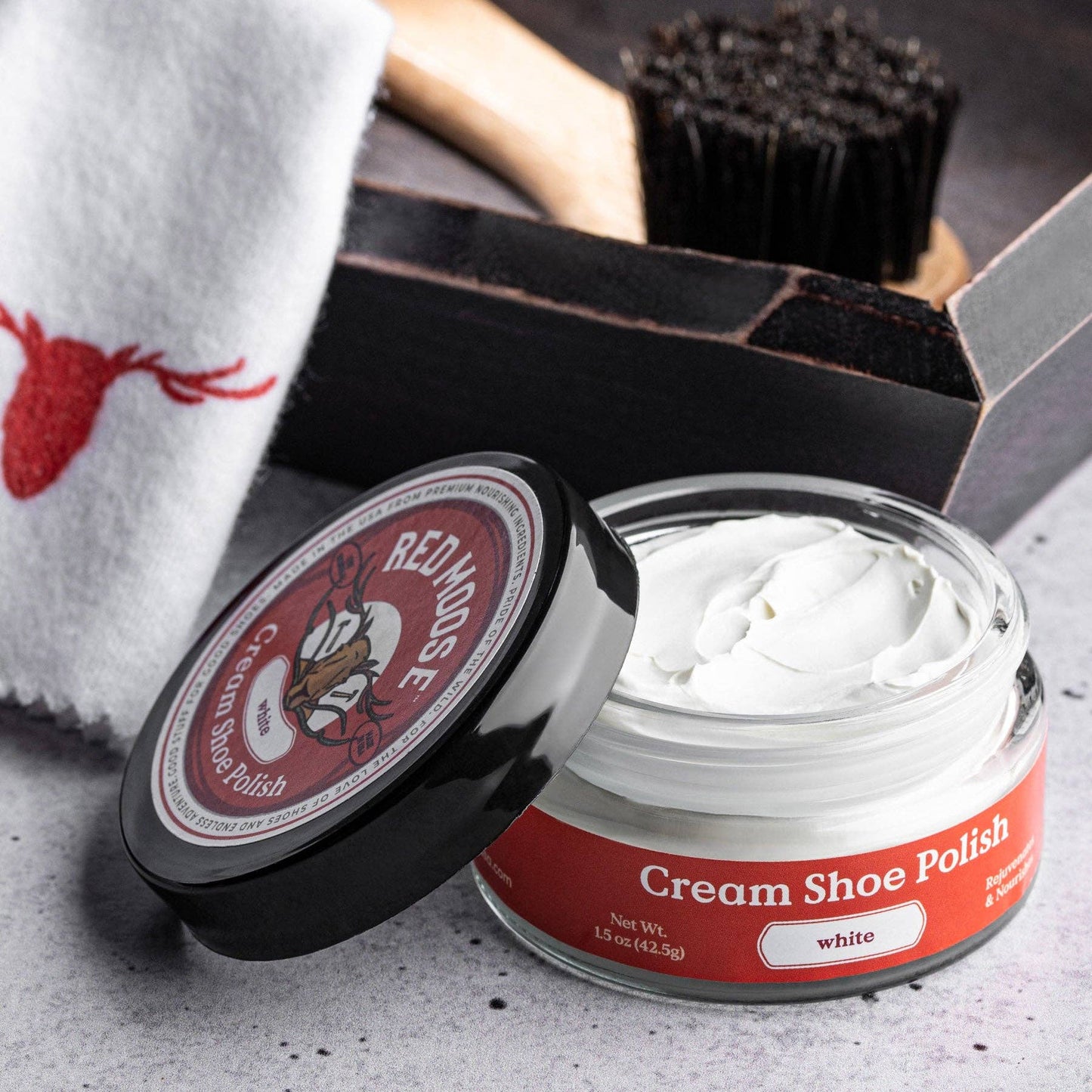 Cream Shoe Polish: Brown