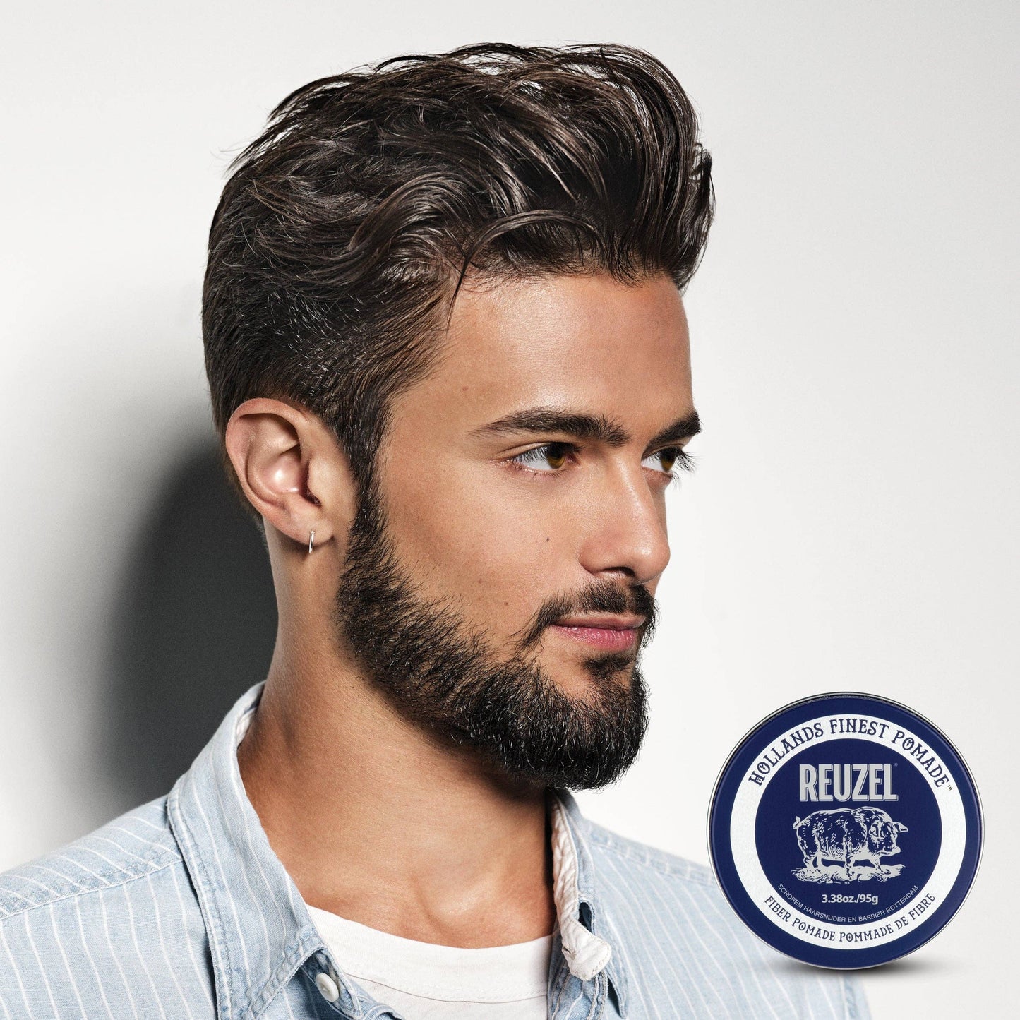 Fiber Pomade: 3.38 oz / 95 g