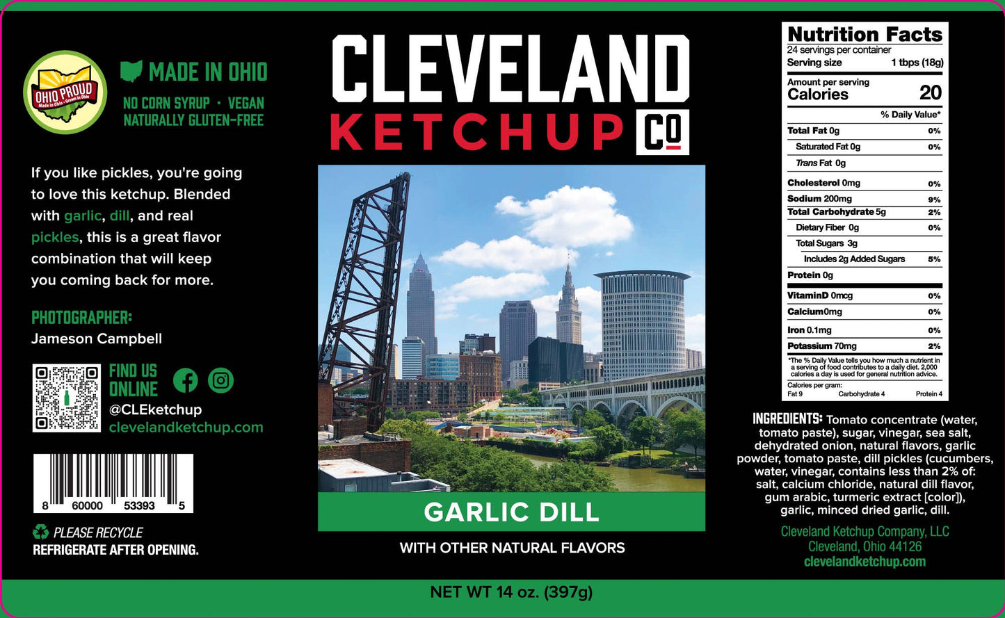 Cleveland Ketchup - Garlic Dill Ketchup