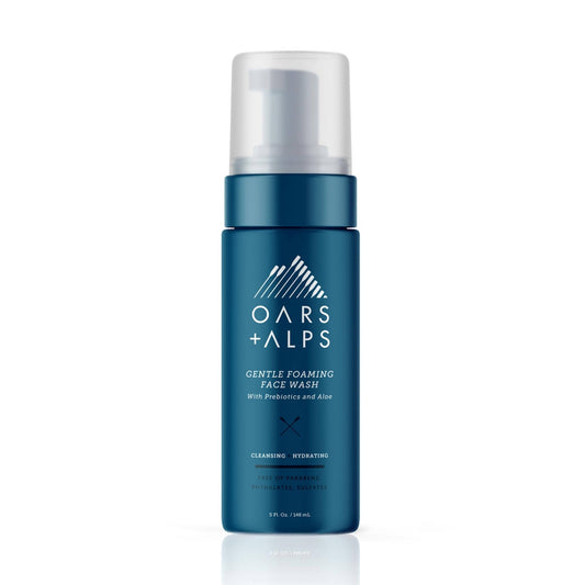 Gentle Foaming Men's Face Wash - Unscented with Prebiotics