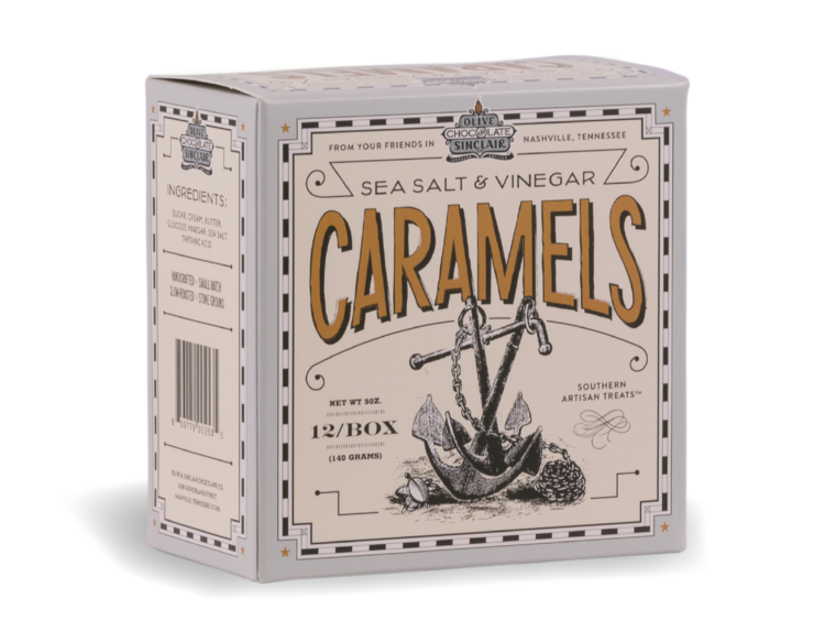Salt and Vinegar Caramels