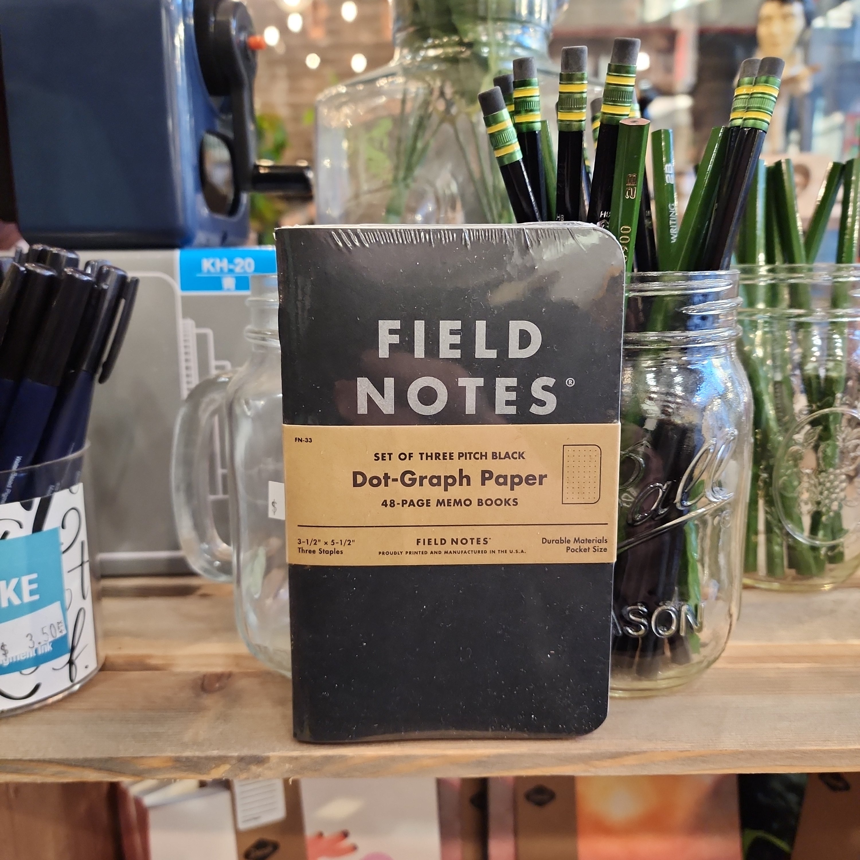 Field Notes - Pitch Black – Allied Barber
