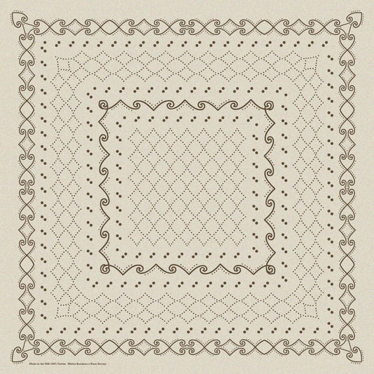 Bandana - Boot Stitch: Rattan