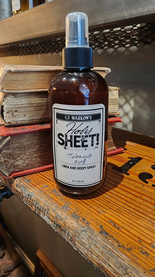 Holy Sheet! Tobacco & Oud - Linen and Room Spray