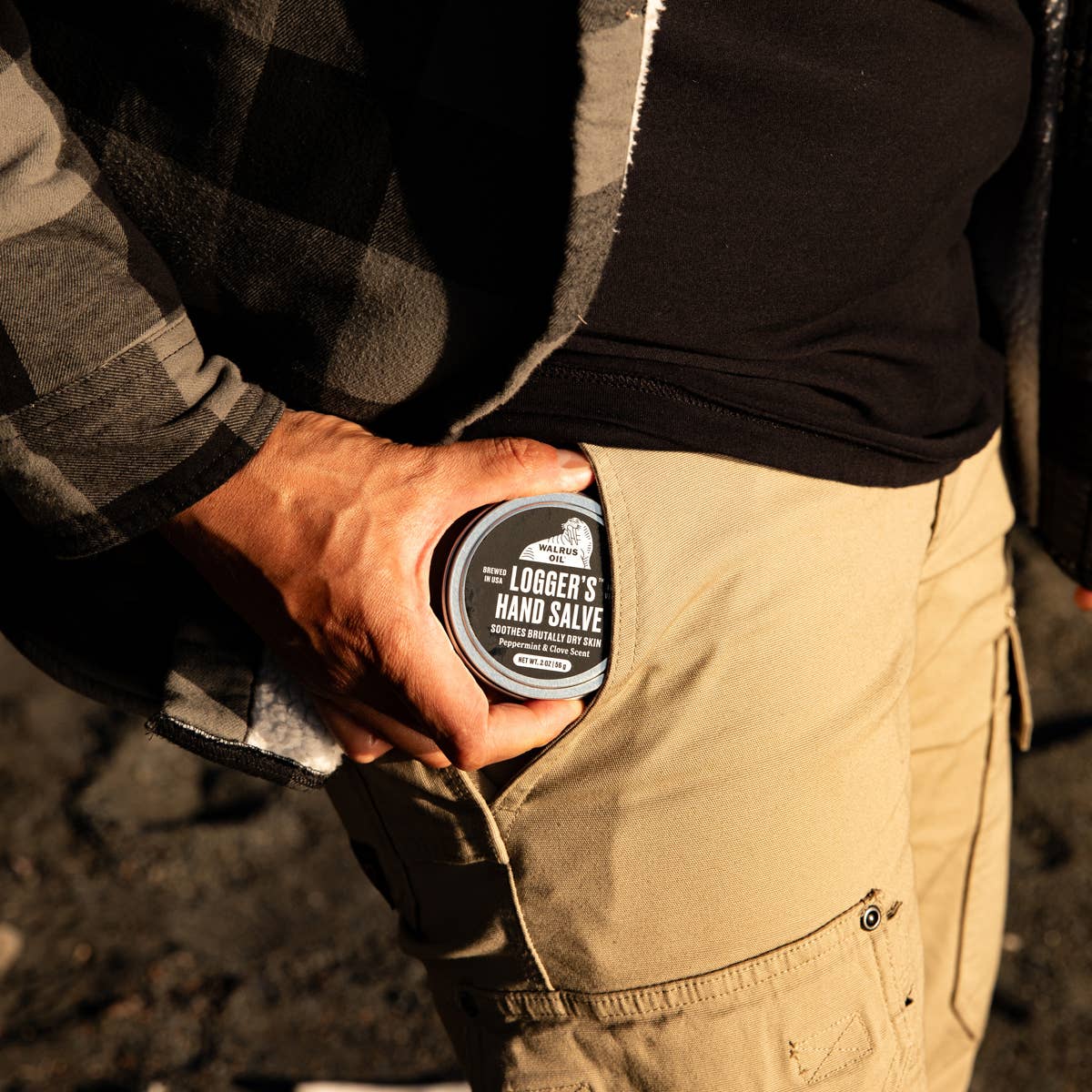 Logger's Hand Salve, 2 oz - Peppermint and Clove