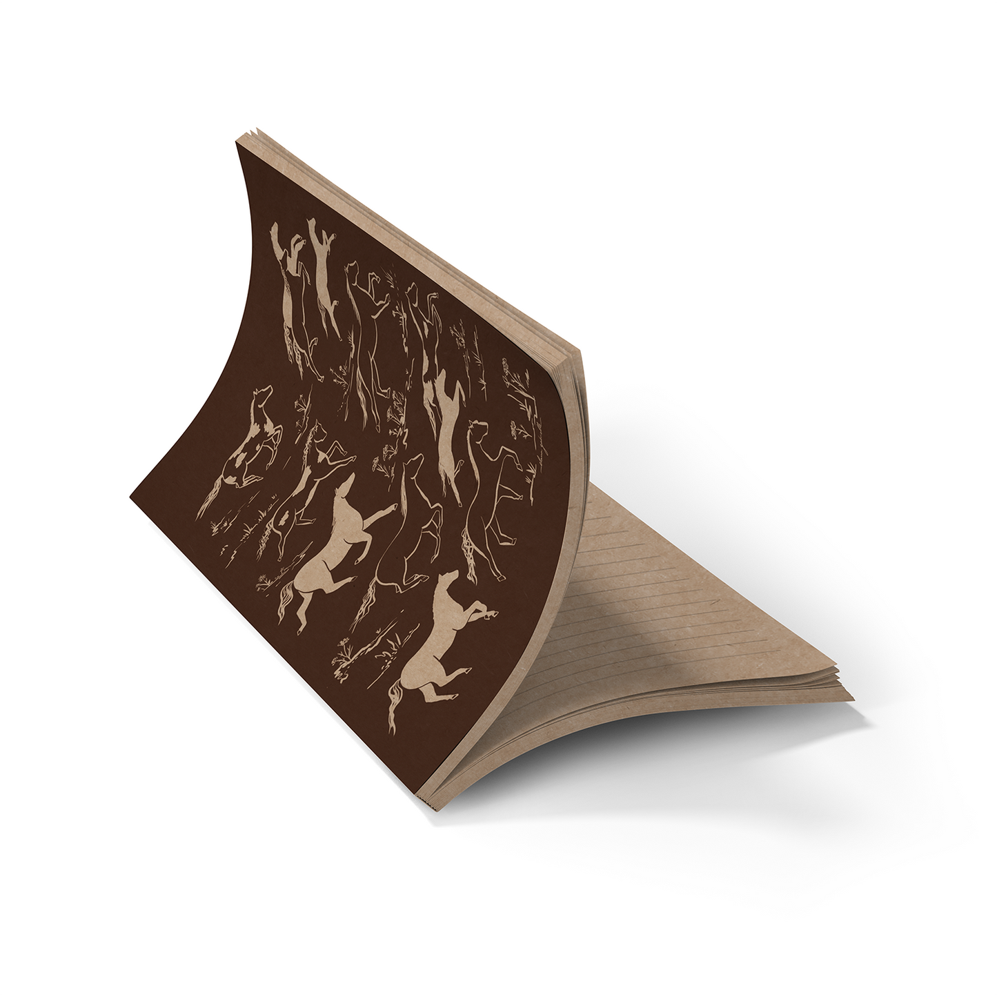 WildHorses Kraft Layflat Notebook KLC2650KL