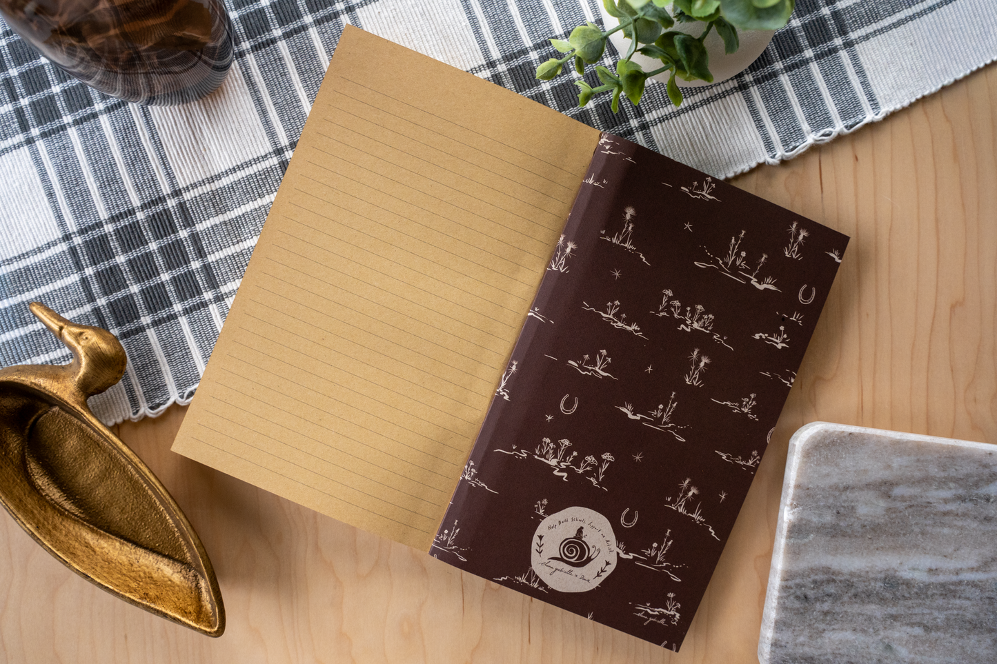 WildHorses Kraft Layflat Notebook KLC2650KL