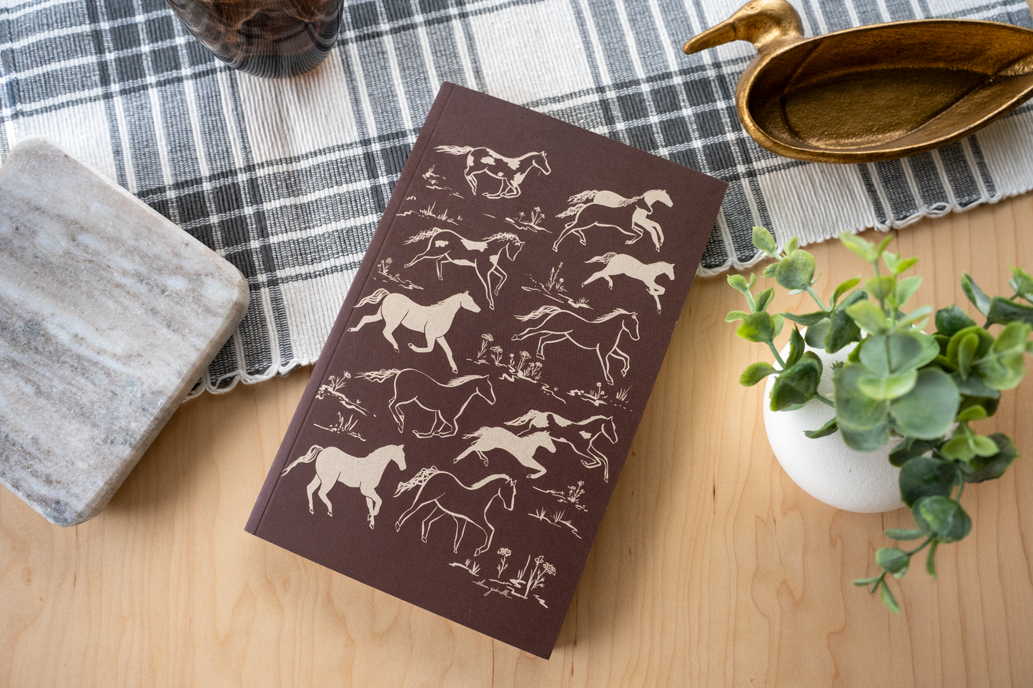 WildHorses Kraft Layflat Notebook KLC2650KL