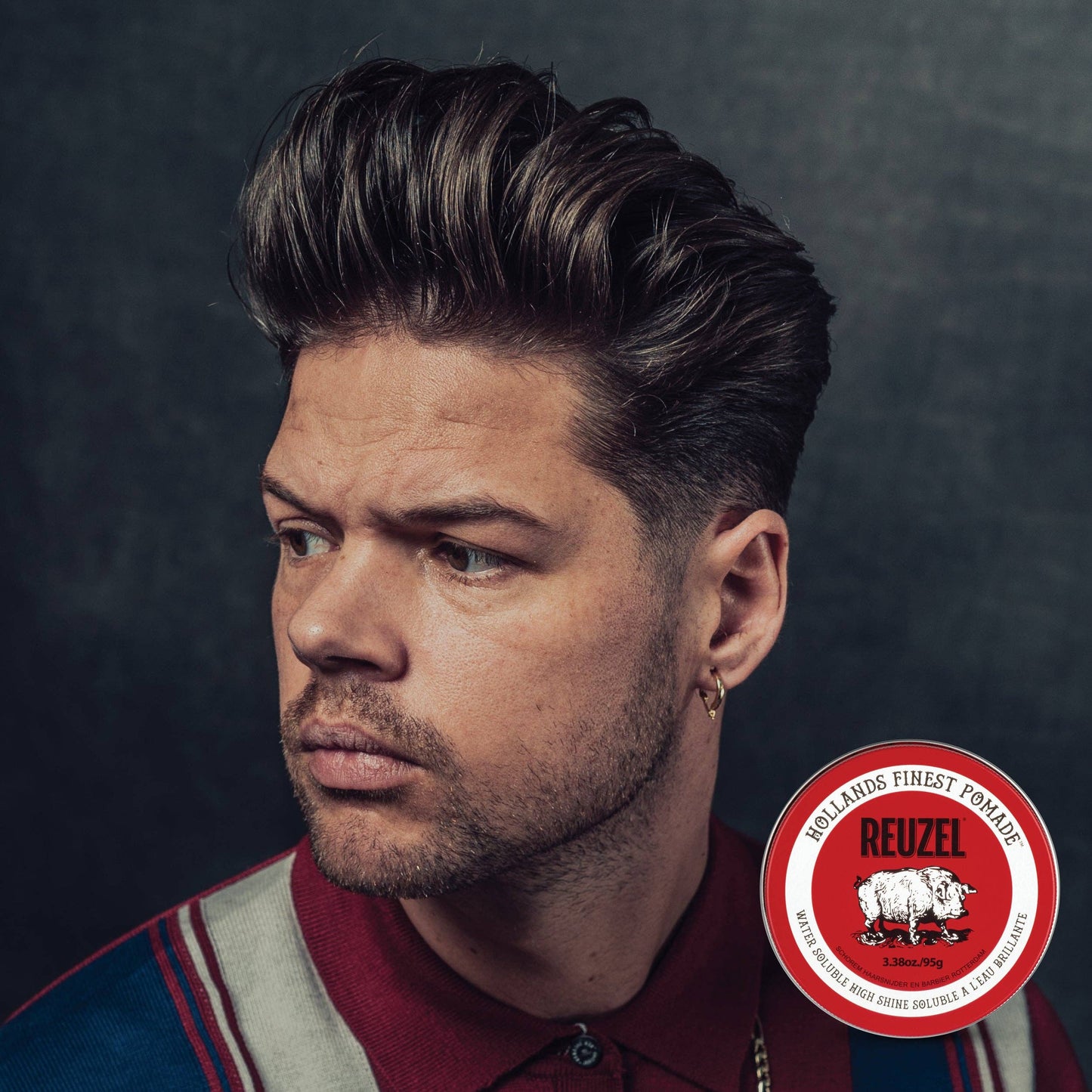 Red Pomade: 3.38 oz / 95 g