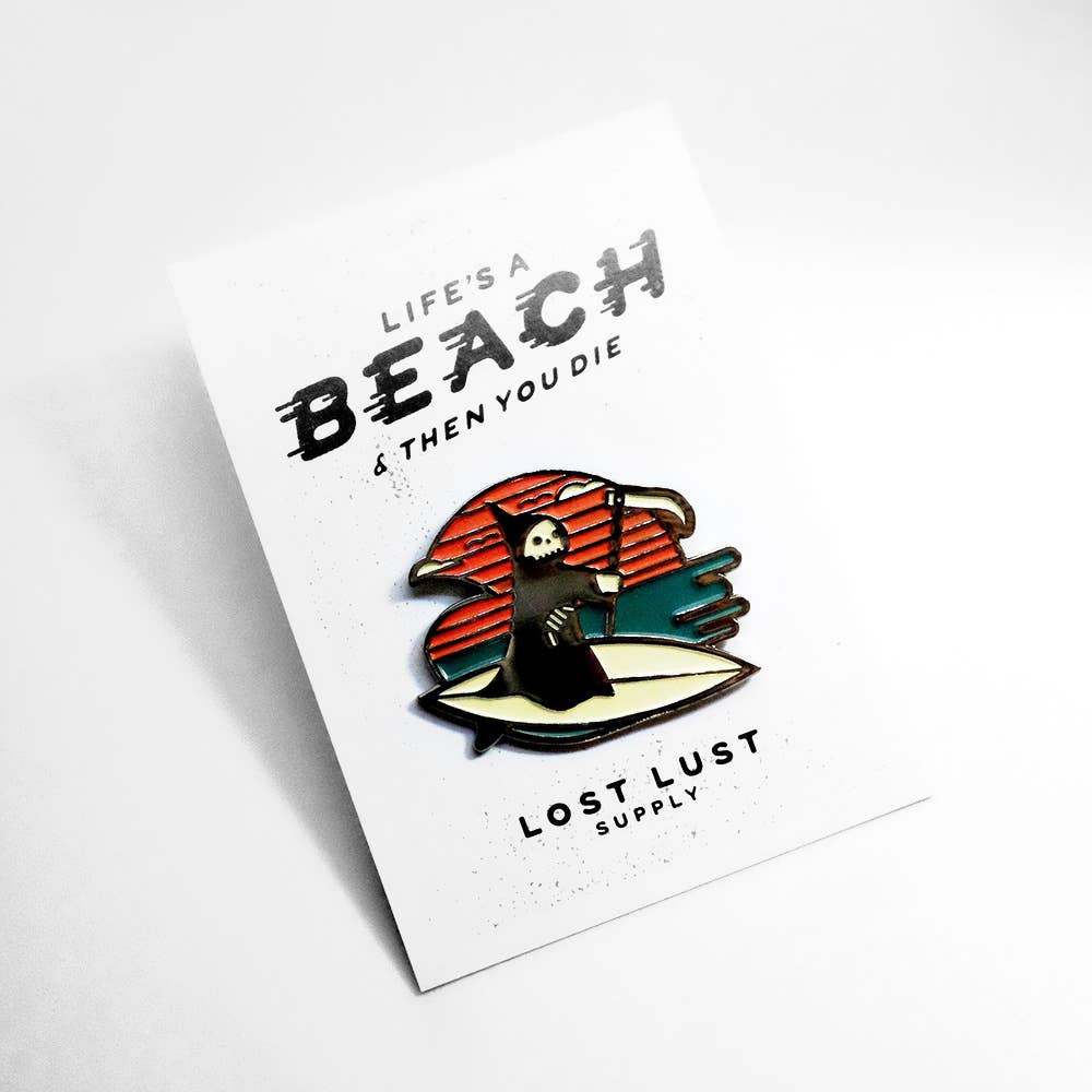Life's a Beach Pin