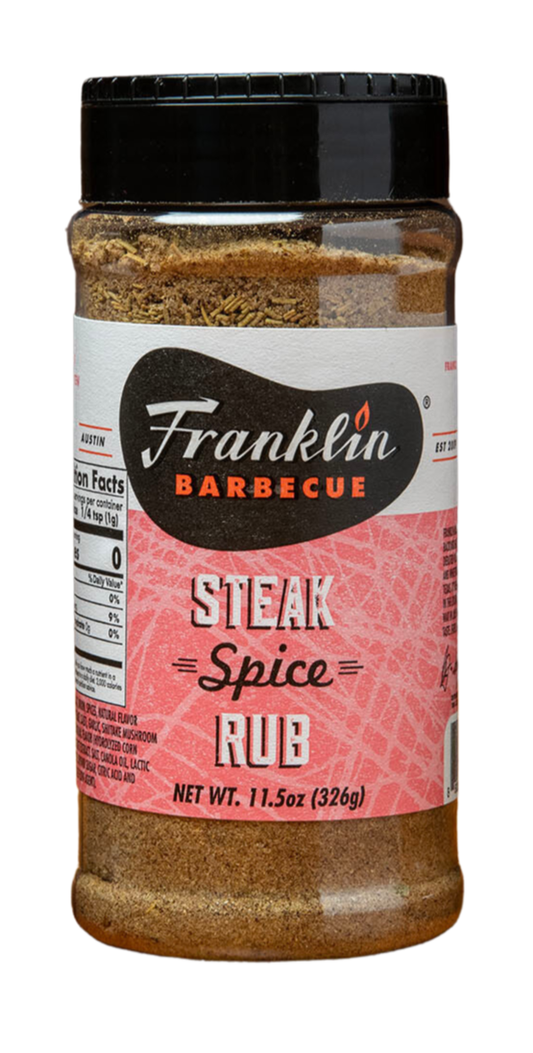Franklin Steak Spice Rub - 11.5 oz Bottle